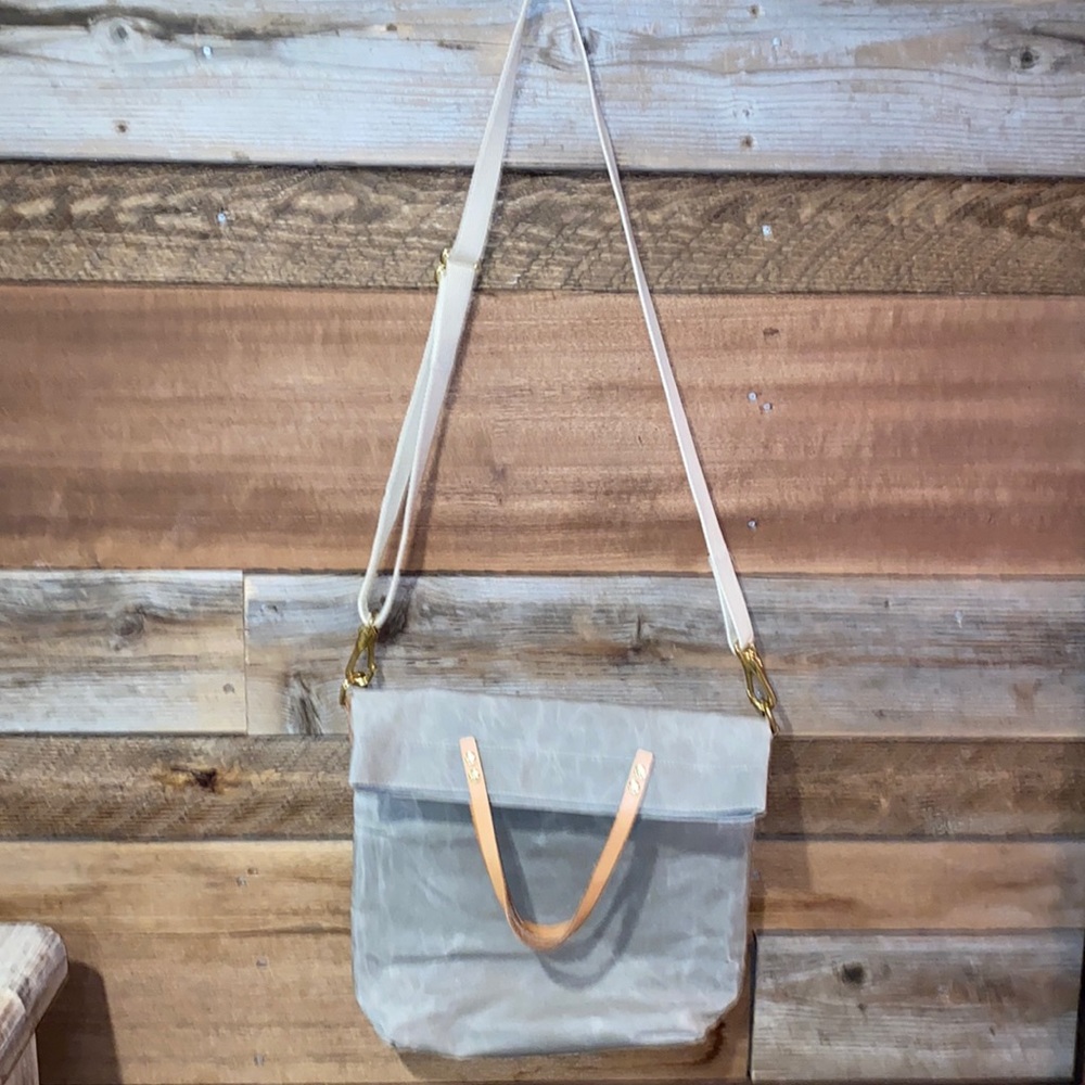 Newton Supply Company Waxed Canvas Cross Body